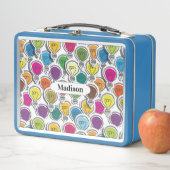 Box Boîtes à lunch pour le Motif Lightbulb (En situation)