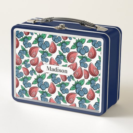 Box Boîtes à lunch pour Motif Berries (Devant)