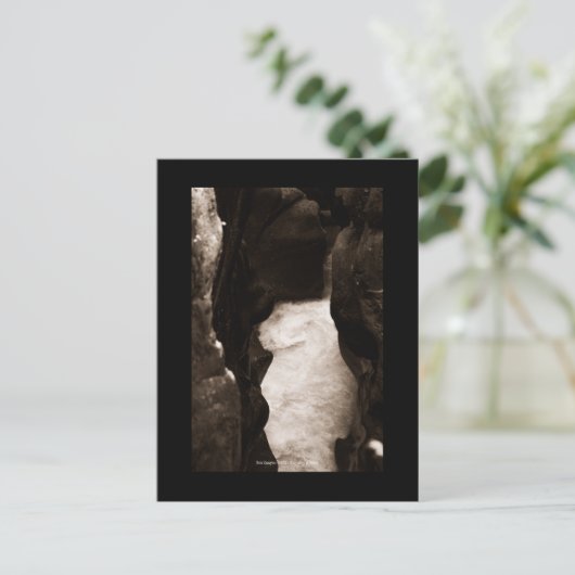 Box Canyon Briefkaart (Staand voorkant)