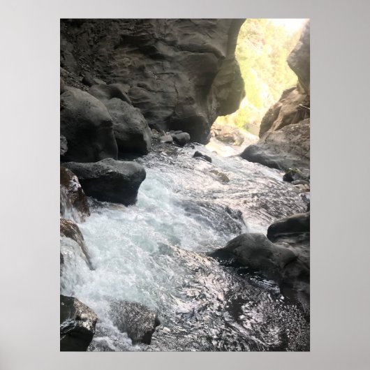Box Canyon Cave, Ouray Colorado Poster (Voorkant)
