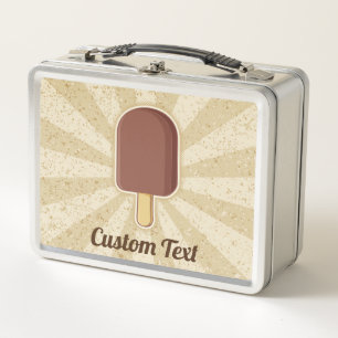 Box Chocolat Ice Crème Bâton en métal Boîte à lunch