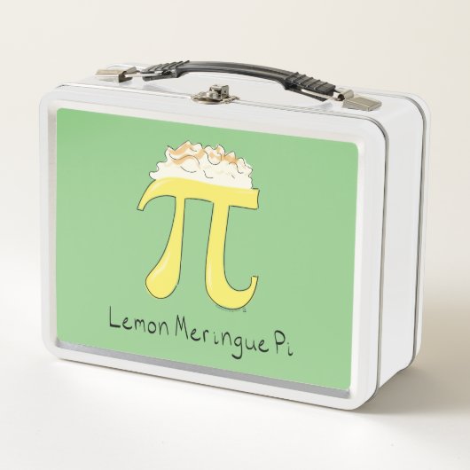 Box Citron Meringue Pi Cute Math Pi Day Boîte à lunch (Devant)