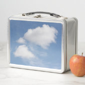 Box Clouds blancs Boîte à lunch en métal (En situation)