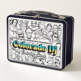 Box Coffret de coloriage Djs Colorado Boîte à lunch en