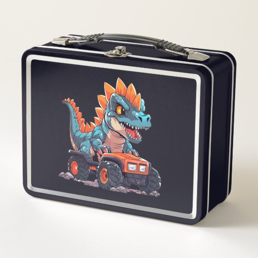 Box Dino on Wheels : Back to School Adventure Lunch Bo (Devant)