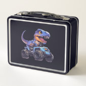 Box Dino on Wheels : Back to School Adventure Lunch Bo (Dos)