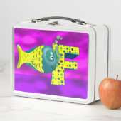 Box F Boîte à lunch de poisson (En situation)