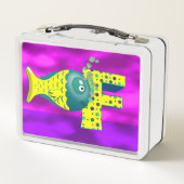 Box F Boîte à lunch de poisson (Dos)