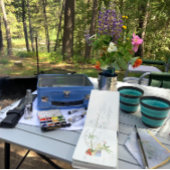 Box Fournitures d'art Boîte à lunch en métal