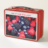 Box Fruit pour boîte à lunch en métal réfléchi (Dos)