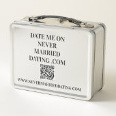 Box Jamais Marié. Boîte à lunch Com (Dos)