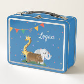 Box kids lunch boxes safari animals (Devant)