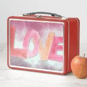 Box Love : Boîte à lunch WaterColor (En situation)