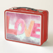 Box Love : Boîte à lunch WaterColor (Dos)