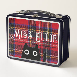 Box Miss Ellie et Cat Black Boîte à lunch