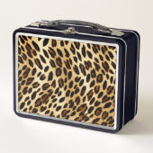 Box Porte-monnaie Leopard/Boîte à lunch (Devant)
