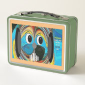 Box "Qui Pourrait Résister ?" Boîte à lunch en métal (Dos)