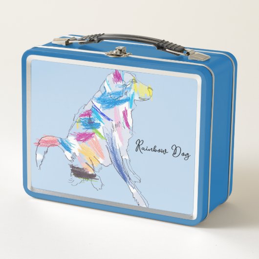 Box Rainbowdog Lunch pail (Devant)