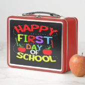 Box Retour à la boîte à lunch de l'école pour la mater (En situation)