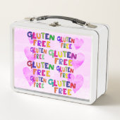 Box Sans gluten, boîte à lunch sécurité alimentaire (Devant)