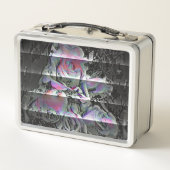 Box Techno Bouquet Boîte à lunch en métal (Dos)