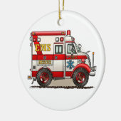 Box Truck Ambulance Ornament (Links)
