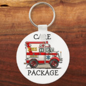Box Truck Ambulance Sleutelhanger CP (Voorkant)