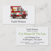 Box Truck Ambulance Visitekaartje (Voorkant / Achterkant)