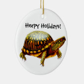  box Turtle Holiday Ornament (Rechts)