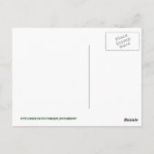 Box Turtle Postcard Briefkaart (Achterkant)