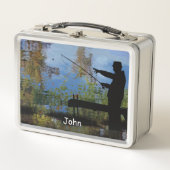 Box Vieux Pêche Retraite Boîte à lunch (Devant)