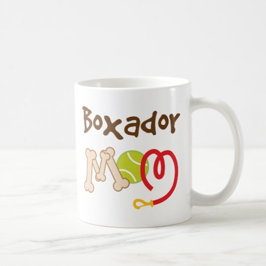Boxador Hondenras Mam Gift Koffiemok (Rechts)
