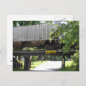 Boxcar Parked Briefkaart (Voorkant / Achterkant)