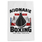 Boxe Anneau AJOUTER NOM Boxer Gym Speed Sac (Devant)