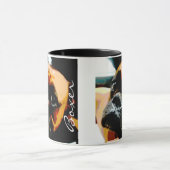 Boxe Dog Pet Photo Coffee Mug (Centre)