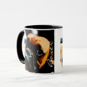 Boxe Dog Pet Photo Coffee Mug (Devant gauche)