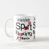 Boxe Mugs Sports (Gauche)