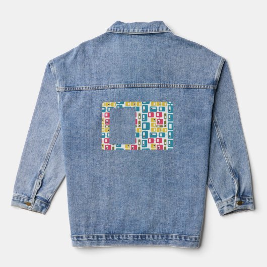 Boxed in denim jacket (Achterkant)