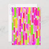 Boxed Stripe Briefkaart (Voorkant / Achterkant)