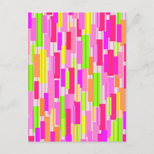 Boxed Stripe Briefkaart (Voorkant)