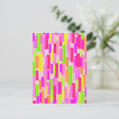 Boxed Stripe Briefkaart (Staand voorkant)