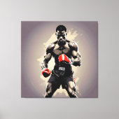 Boxer1 Canvas Afdruk (Voorkant)
