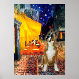 Boxer 1cr - Terrace Cafe Poster
