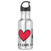 Boxer Amoureux de les chiens de bouteille d'eau (Devant)