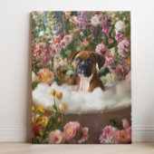 Boxer Art | Boxer Art Badkamer Canvas Print