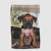 Boxer Baby Golfhanddoek (Voorkant)