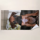 Boxer Baby Strandlaken (Voorkant)