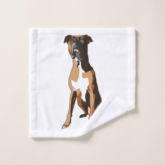 Boxer Bad Handdoek (Wasdoekje)