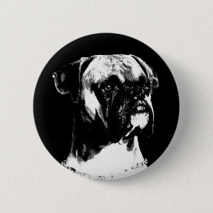 Boxer badge ronde button 5,7 cm