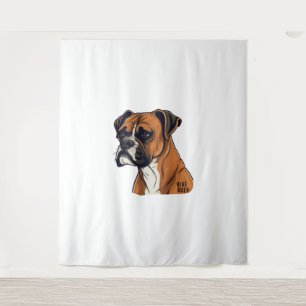 Boxer Bark Design Punchy Graphic designs Wandkleed